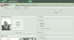 Desktop Screenshot of cataluna.deviantart.com