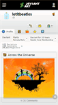 Mobile Screenshot of letitbeatles.deviantart.com