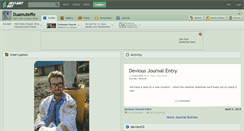 Desktop Screenshot of duamuteffe.deviantart.com