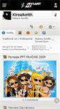 Mobile Screenshot of kirealkeith.deviantart.com