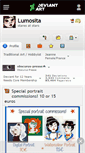 Mobile Screenshot of lumosita.deviantart.com