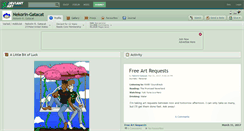 Desktop Screenshot of nekorin-gatacat.deviantart.com