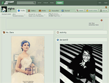 Tablet Screenshot of elgiva.deviantart.com