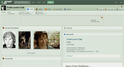 Desktop Screenshot of frodo-lovers-club.deviantart.com