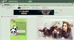 Desktop Screenshot of anysayuri.deviantart.com