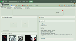 Desktop Screenshot of orthanes.deviantart.com