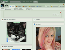 Tablet Screenshot of izilja.deviantart.com
