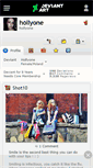 Mobile Screenshot of hollyone.deviantart.com