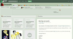 Desktop Screenshot of panoramawar.deviantart.com