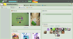 Desktop Screenshot of hellokittyzombie.deviantart.com
