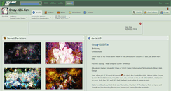Desktop Screenshot of crazy-kiss-fan.deviantart.com
