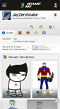 Mobile Screenshot of jayzerosnake.deviantart.com