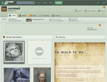 Tablet Screenshot of conniekat8.deviantart.com