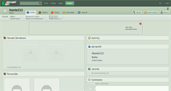 Desktop Screenshot of homie333.deviantart.com