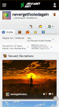 Mobile Screenshot of nevergetfooledagain.deviantart.com