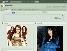 Tablet Screenshot of letsrocking.deviantart.com