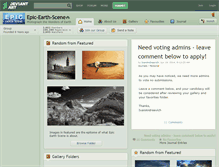 Tablet Screenshot of epic-earth-scene.deviantart.com