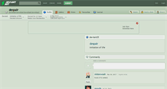 Desktop Screenshot of despair.deviantart.com