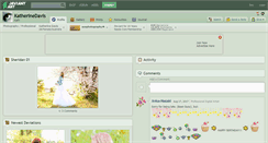 Desktop Screenshot of katherinedavis.deviantart.com
