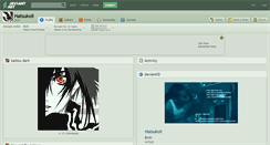 Desktop Screenshot of hatsukoii.deviantart.com