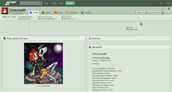 Desktop Screenshot of chrischan89.deviantart.com