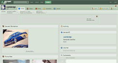 Desktop Screenshot of castdesign.deviantart.com