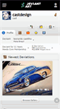 Mobile Screenshot of castdesign.deviantart.com