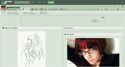 Desktop Screenshot of goddesschaos.deviantart.com