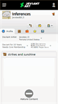 Mobile Screenshot of inferences.deviantart.com
