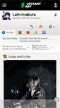 Mobile Screenshot of lain-iwakura.deviantart.com