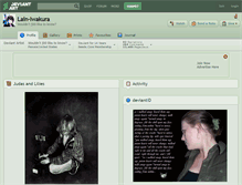Tablet Screenshot of lain-iwakura.deviantart.com