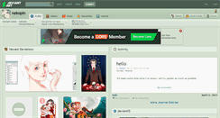 Desktop Screenshot of nekopin.deviantart.com