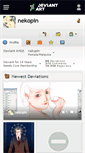 Mobile Screenshot of nekopin.deviantart.com