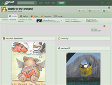 Tablet Screenshot of death-in-the-orchard.deviantart.com