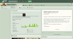 Desktop Screenshot of project-python.deviantart.com