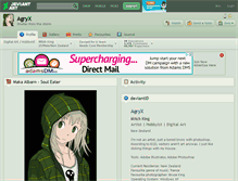 Tablet Screenshot of agryx.deviantart.com