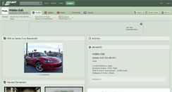 Desktop Screenshot of miata-club.deviantart.com