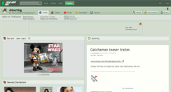 Desktop Screenshot of doberdog.deviantart.com
