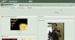 Desktop Screenshot of digitalbr0hawk.deviantart.com