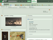 Tablet Screenshot of moojuae.deviantart.com