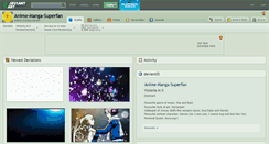 Desktop Screenshot of anime-manga-superfan.deviantart.com