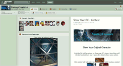 Desktop Screenshot of fantasycreators.deviantart.com