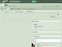 Tablet Screenshot of izikk.deviantart.com