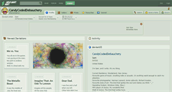 Desktop Screenshot of candycodeddebauchery.deviantart.com