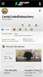 Mobile Screenshot of candycodeddebauchery.deviantart.com