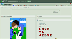 Desktop Screenshot of jesselover13.deviantart.com