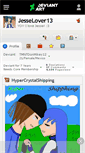 Mobile Screenshot of jesselover13.deviantart.com