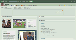 Desktop Screenshot of l0st0n3.deviantart.com