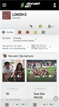 Mobile Screenshot of l0st0n3.deviantart.com
