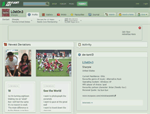 Tablet Screenshot of l0st0n3.deviantart.com